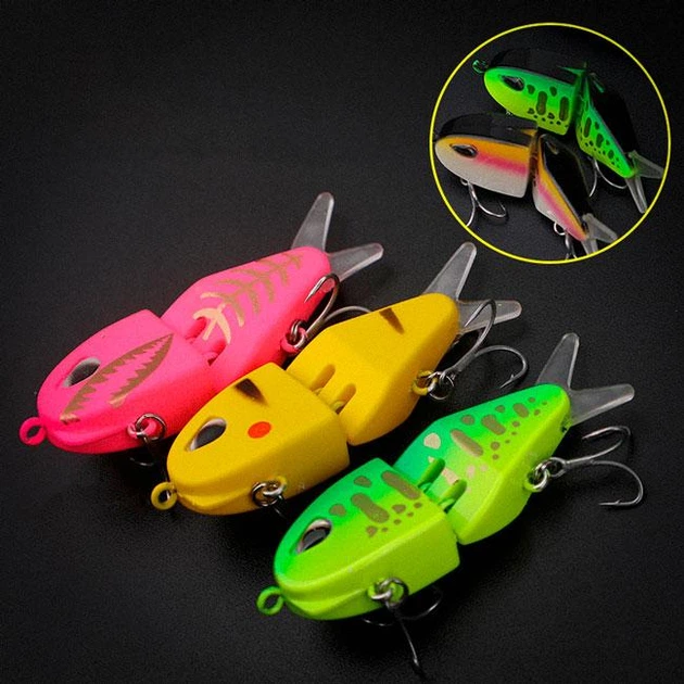 Воблер SplitTail 2S Pink Skeleton (01042026008) - изображение 3