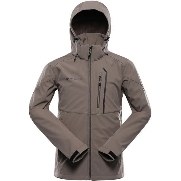 Куртка Alpine Pro Hoor 2 Mns чоловіча 137 L коричнева - Фото 1 Куртка Alpine Pro Hoor 2 Mns чоловіча 137 L коричнева - зображення 1