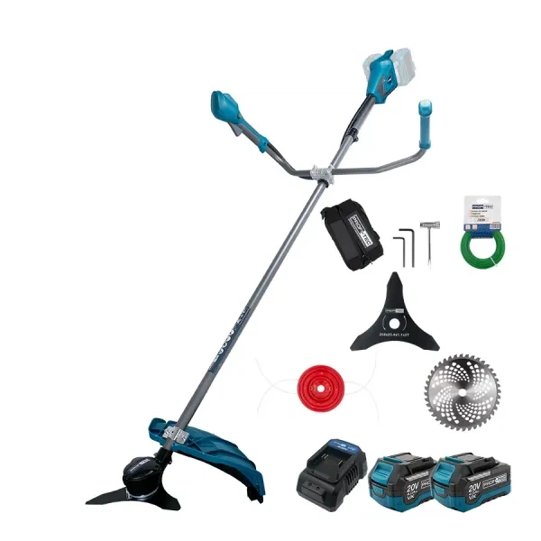 Акумуляторна коса PROFI-TEC PGT4540 POWERLine (2×PT2040VX (4.0 Аг), зарядний пристрій) - Фото 1 Акумуляторна коса PROFI-TEC PGT4540 POWERLine (2×PT2040VX (4.0 Аг), зарядний пристрій) - изображение 1