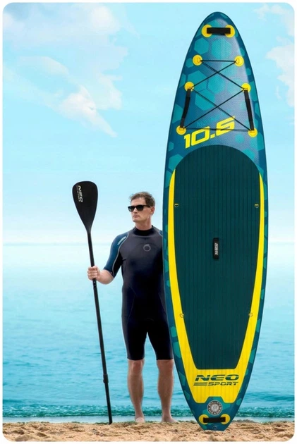 Надувна SUP дошка (Сапборд) Neo-Sport 170213 Aquasurf 320 х 84 х 15 см - изображение 2