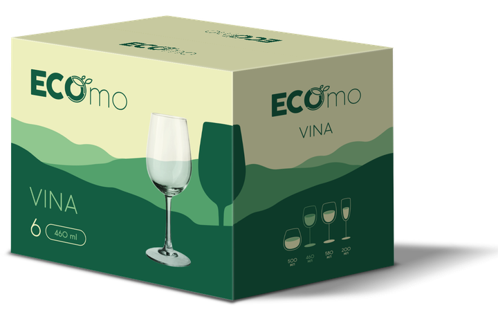 Набор бокалов Ecomo Vina 460 мл х 6 шт (H6142) - изображение 2