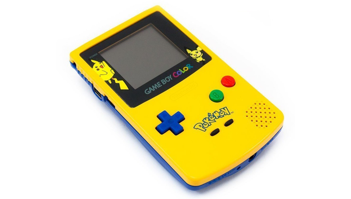 Консоль Nintendo Game Boy Color Pokemon Europe Limited Edition Yellow Blue Б/У - зображення 2