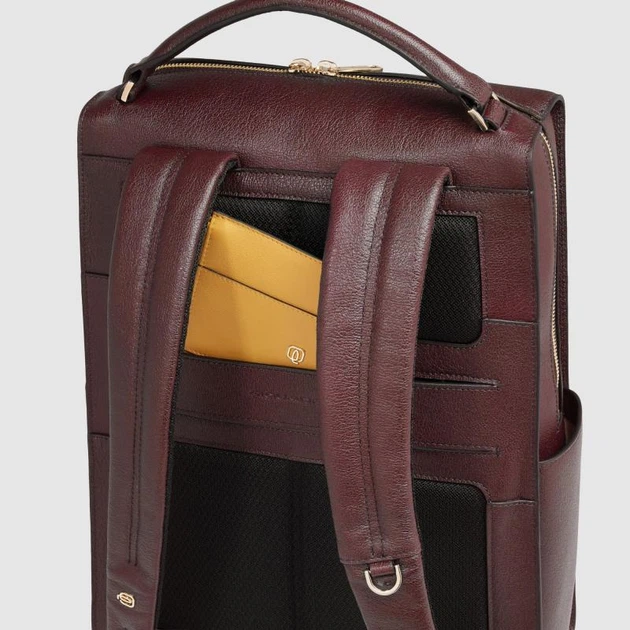 Рюкзак для ноутбука 14 Piquadro PATRICIA (W140) Bordeaux CA6772W140_BO - Фото 6 Рюкзак для ноутбука 14 Piquadro PATRICIA (W140) Bordeaux CA6772W140_BO - изображение 6