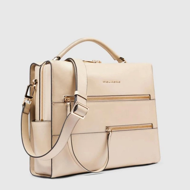 Сумка для ноутбука 14 Piquadro PATRICIA (W140) Beige CA6774W140_BE - Фото 2 Сумка для ноутбука 14 Piquadro PATRICIA (W140) Beige CA6774W140_BE - изображение 2