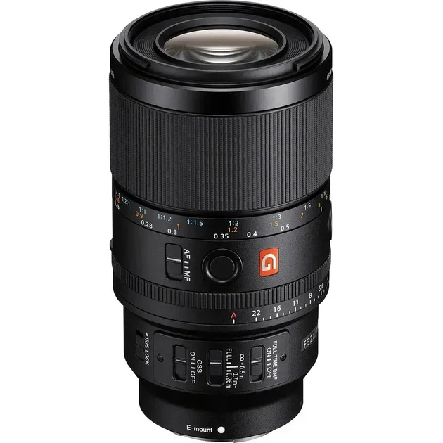 Довгофокусний об'єктив | Макрооб'єктив | Художній об'єктив Sony 100mm f/2.8 Macro GM NEX FF (SEL100M28GM.SYX) - Фото 1 Довгофокусний об'єктив | Макрооб'єктив | Художній об'єктив Sony 100mm f/2.8 Macro GM NEX FF (SEL100M28GM.SYX) - зображення 1