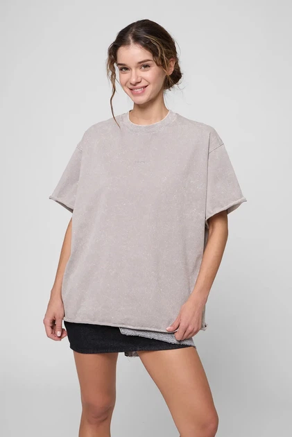 Жіноча сіра футболка PRPY XL PWTSHGOK41 - Фото 1 Жіноча сіра футболка PRPY XL PWTSHGOK41 - изображение 1