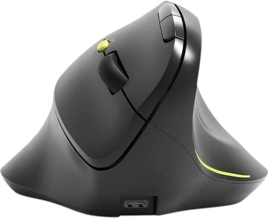 Миша PORT Designs Ergo Soft Wireless/Bluetooth Black (3567049102005) - зображення 3