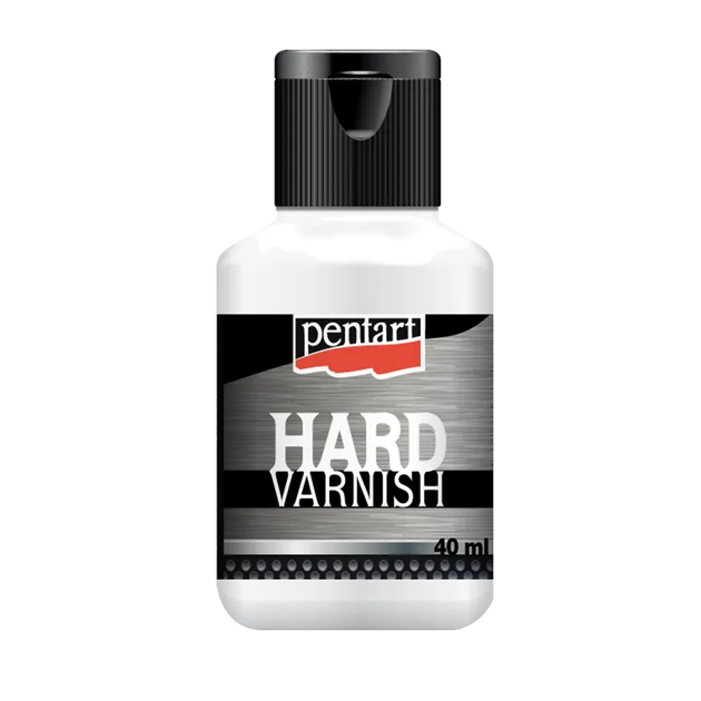 Лак финишный на водной основе "Hard" глянцевый 40 мл Pentart - Фото 1 Лак финишный на водной основе "Hard" глянцевый 40 мл Pentart - изображение 1