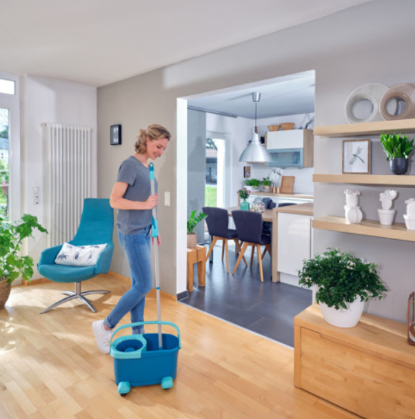 Набір для прибирання Leifheit Clean Twist Disc Mop Ergo Mobile 2 предмети (52102) - зображення 5