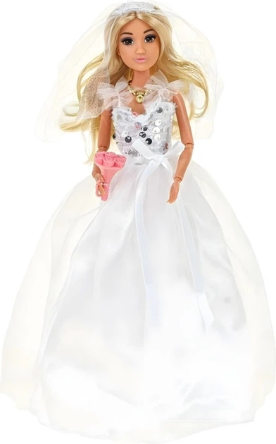 Лялька Woopie ROYAL Лілія 30 см Наречена, Весільна сукня, Аксесуари (5906280657819) - Фото 2 Лялька Woopie ROYAL Лілія 30 см Наречена, Весільна сукня, Аксесуари (5906280657819) - зображення 2
