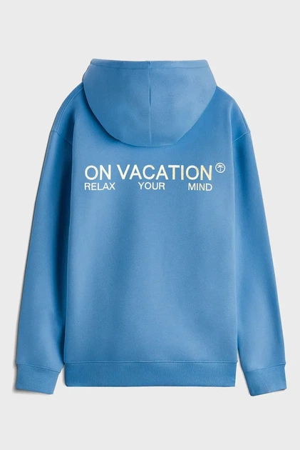 Чоловіче синє худі Central Carrier On Vacation XL OVC-H13 - зображення 9