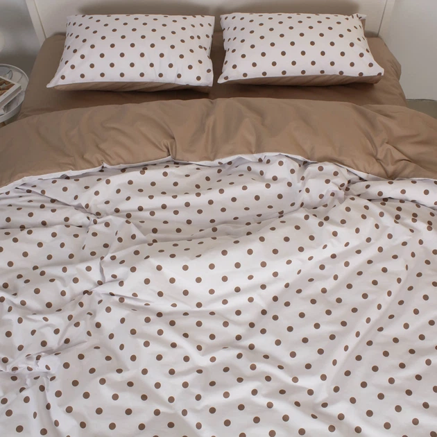Комплект постільної білизни ТЕП "Happy Sleep" Chocolate Dots, двоспальна - изображение 8
