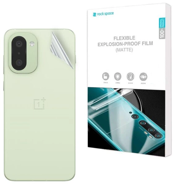 Антибликовая пленка на заднюю панель RockSpace Explosion-Proof Matte для OnePlus 15R - Фото 1 Антибликовая пленка на заднюю панель RockSpace Explosion-Proof Matte для OnePlus 15R - изображение 1