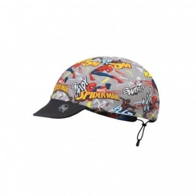 Кепка бейсболка летняя детская Buff Spiderman Cap Kaboom multi/grey Uni (100071655) - Фото 2 Кепка бейсболка летняя детская Buff Spiderman Cap Kaboom multi/grey Uni (100071655) - изображение 2