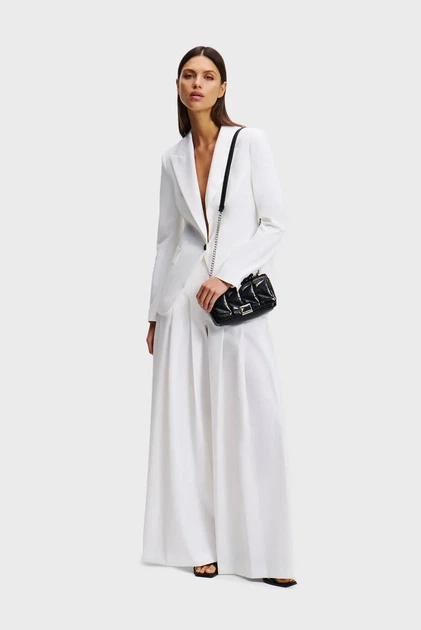 Жіночий білий жакет SUMMER OCCASION SUIT JACKET Karl Lagerfeld 44 A2W14023 - зображення 2
