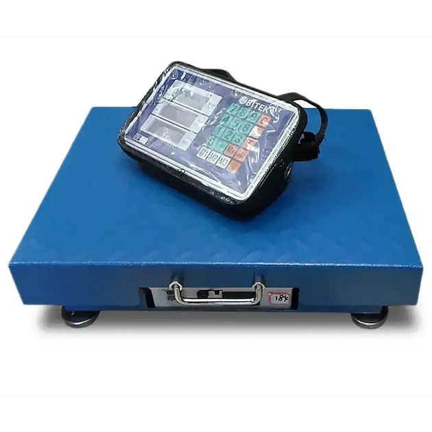 Весы электронные торговые WiFi на 200 кг 32х42см 4В Blue BITEK TCS-R2-200 - Фото 3 Весы электронные торговые WiFi на 200 кг 32х42см 4В Blue BITEK TCS-R2-200 - изображение 3