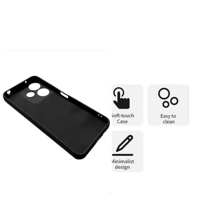 Чехол силиконовый Full Camera для Tecno Pova 6 LI7 защита камеры TPU черный - Фото 4 Чехол силиконовый Full Camera для Tecno Pova 6 LI7 защита камеры TPU черный - изображение 4