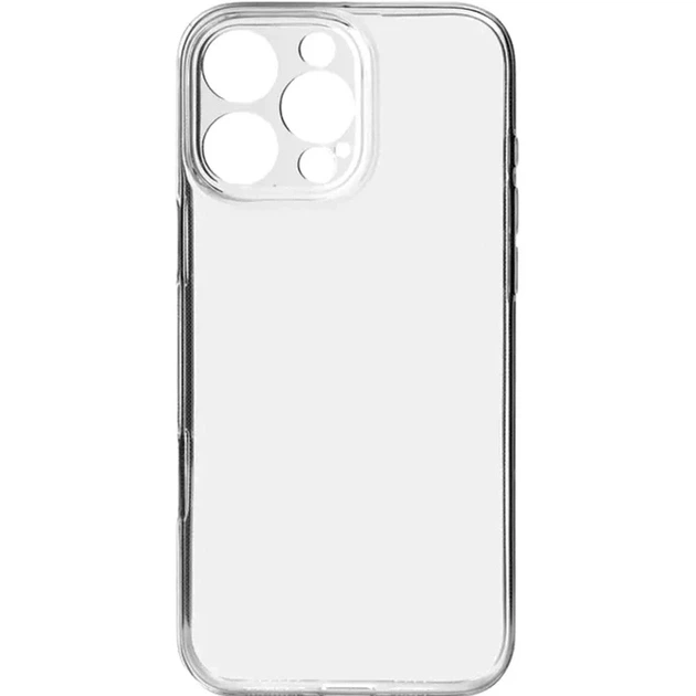 Чехол TPU Virgin Hard Full Camera для iPhone 12 прозрачный с защитой камеры - Фото 4 Чехол TPU Virgin Hard Full Camera для iPhone 12 прозрачный с защитой камеры - зображення 4