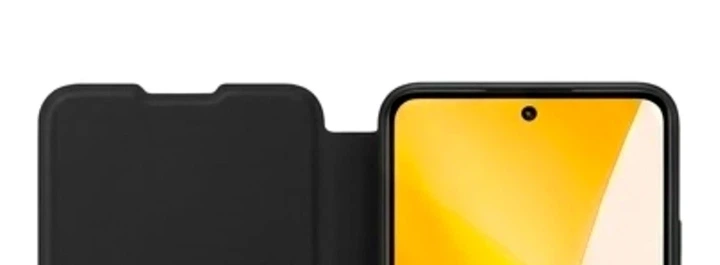 Чехол-книжка TPU PU для Infinix Hot 50i Smart 9 черный с защитой экрана и усиленными углами - изображение 7