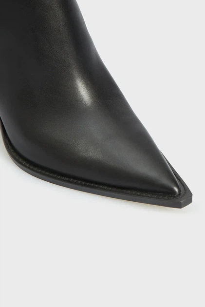 Жіночі чорні шкіряні ковбойки LENI BOOTIE Michael Kors 37 40T4LNHE5L - Фото 7 Жіночі чорні шкіряні ковбойки LENI BOOTIE Michael Kors 37 40T4LNHE5L - зображення 7