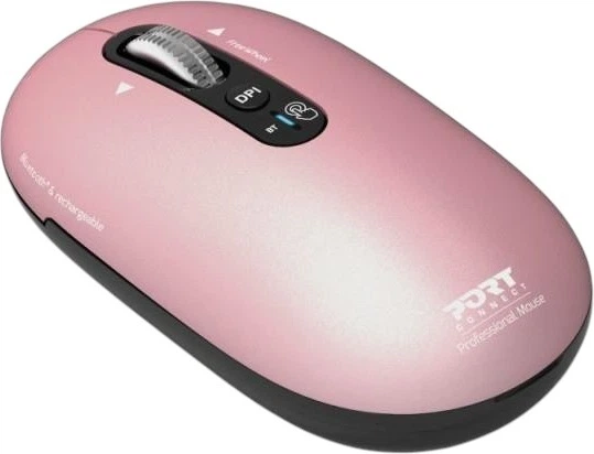 Mysz PORT Designs Pure Mac Bluetooth Pink (3567049105037) - Zdjęcie 2 Mysz PORT Designs Pure Mac Bluetooth Pink (3567049105037) - obraz 2