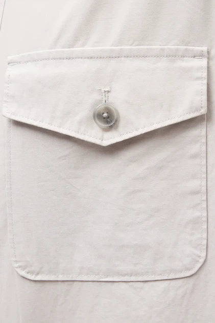 Чоловіча сіра сорочка LS GARMENT WASH Michael Kors L CT4408JEMW - зображення 6