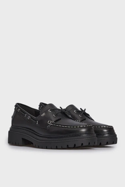 Жіночі чорні шкіряні топсайдери CAMERON LOAFER Michael Kors 39 40T4CAFP1L - Фото 6 Жіночі чорні шкіряні топсайдери CAMERON LOAFER Michael Kors 39 40T4CAFP1L - изображение 6