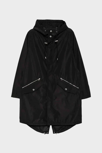 Чоловічий чорний плащ WATER REPELLENT Michael Kors S CR5208BGY0 - изображение 3