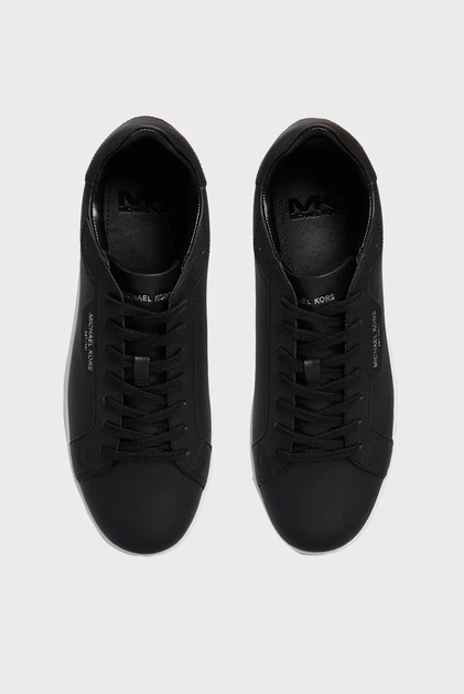 Чоловічі чорні шкіряні снікерси KEATING LACE UP Michael Kors 43 42S4KEFS2L - Фото 7 Чоловічі чорні шкіряні снікерси KEATING LACE UP Michael Kors 43 42S4KEFS2L - зображення 7