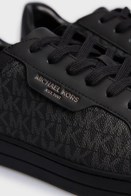 Чоловічі чорні снікерси з візерунком KEATING LACE UP Michael Kors 43 42F9KEFS2Q - Фото 3 Чоловічі чорні снікерси з візерунком KEATING LACE UP Michael Kors 43 42F9KEFS2Q - зображення 3