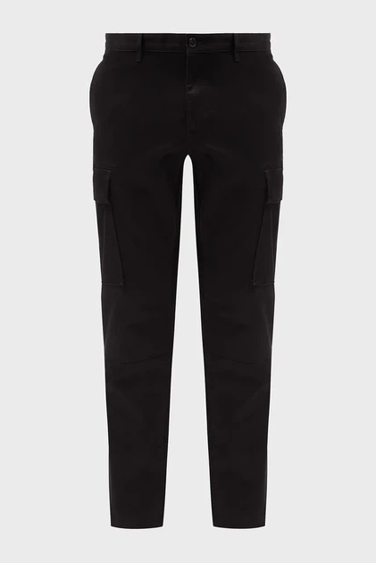 Чоловічі чорні карго CHINO CARGO Michael Kors 31-32 CF3302G9L1 - Фото 4 Чоловічі чорні карго CHINO CARGO Michael Kors 31-32 CF3302G9L1 - изображение 4