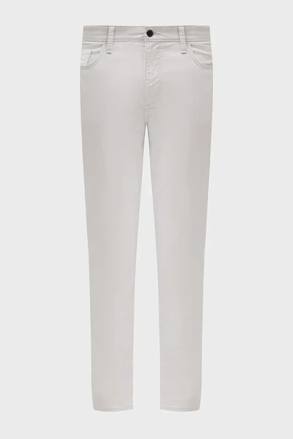 Чоловічі світло-сірі брюки PARKER STRETCH 5-PKT Michael Kors 30-32 CT43CKM3DR - зображення 4