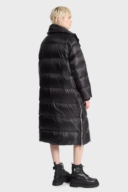 Чорний пуховик UNISEX CHUNKY ZIP PUFFER (унісекс) Michael Kors L UF4208I3SB - Фото 5 Чорний пуховик UNISEX CHUNKY ZIP PUFFER (унісекс) Michael Kors L UF4208I3SB - зображення 5