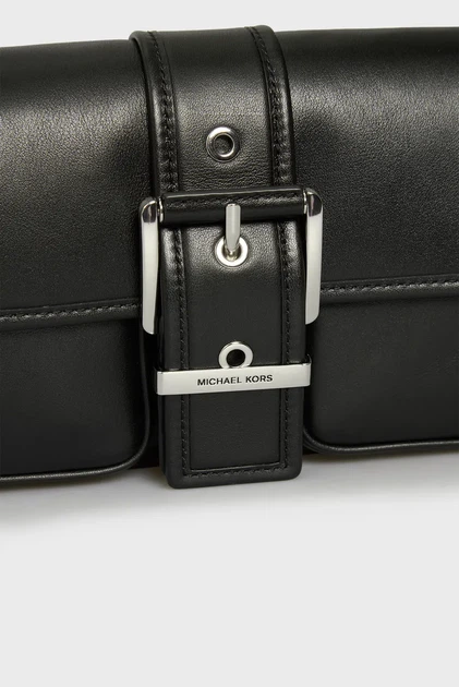 Жіноча чорна шкіряна сумка COLBY Michael Kors OS 30S4SBAL2L - зображення 5