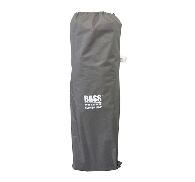 Раскладушка туристическая Bass Polska с матрасом 198×68×40 см стальная 180 кг серая - изображение 5