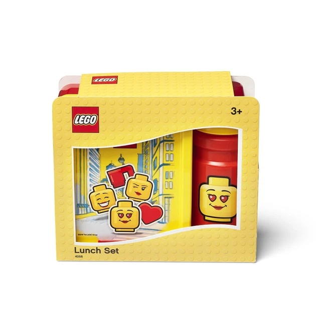 Набір для ланчу LEGO Iconic Girl Червоний (5711938030452) - зображення 2