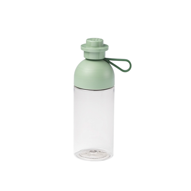 Butelka na wodę LEGO z paskiem 500 ml Oliwkowa (5711938030513) - obraz 2