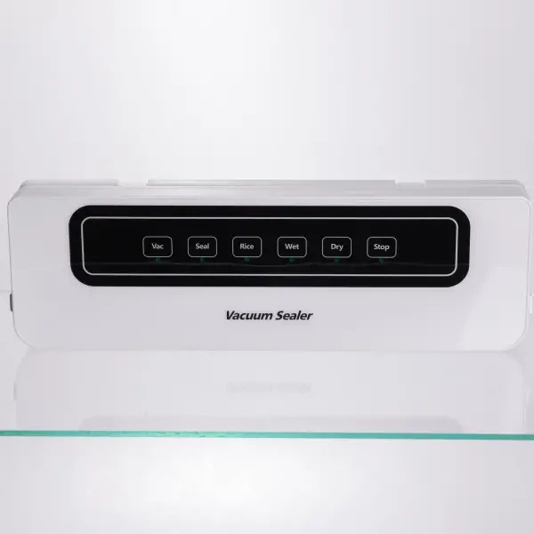 Вакууматор Vacuum Sealer HP-11-18 белый Yiwu для сухих и влажных продуктов 120 Вт 10 пакетов в комплекте (107-80-HP-11-18) - изображение 5