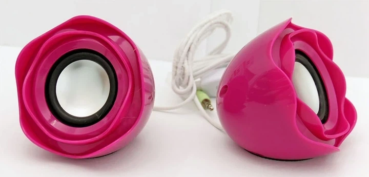 Компьютерные колонки 2.0 Nontaus F10, Питание USB, Красно-розовые (Rose Red) БУ - Фото 1 Компьютерные колонки 2.0 Nontaus F10, Питание USB, Красно-розовые (Rose Red) БУ - изображение 1