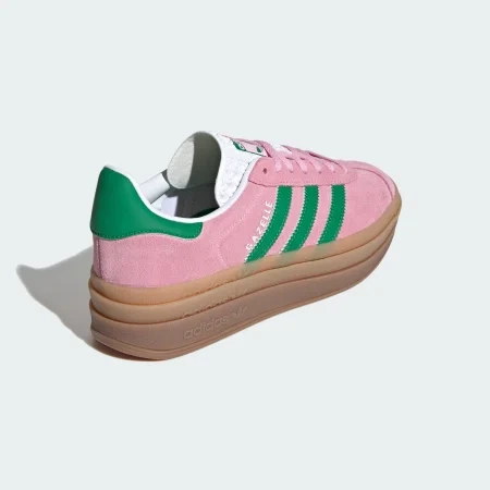 Жіночі кросівки Gazelle Bold рожевий з зеленим 37 - Фото 5 Жіночі кросівки Gazelle Bold рожевий з зеленим 37 - изображение 5