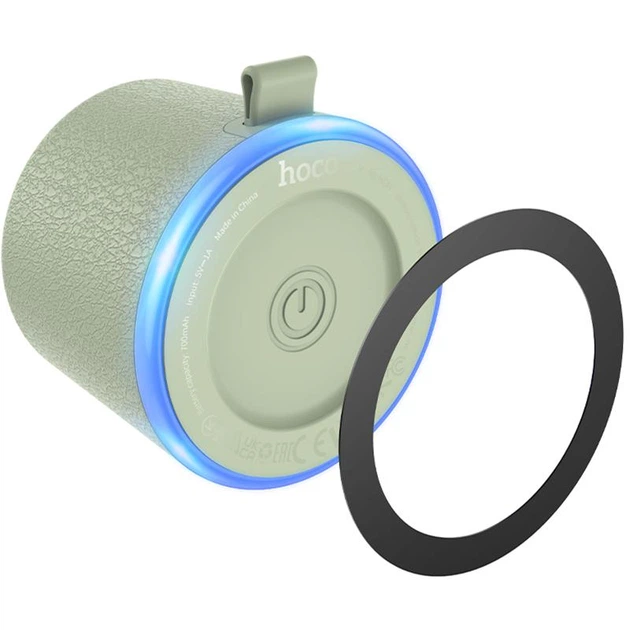 Bluetooth Колонка Hoco HC49 Shine Green - Фото 2 Bluetooth Колонка Hoco HC49 Shine Green - изображение 2
