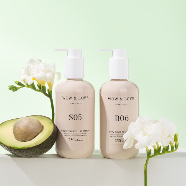 Регенерирующий бальзам для сухих и повреждённых волос Wow & Love Wow Powerful Balm 250 мл - Фото 6 Регенерирующий бальзам для сухих и повреждённых волос Wow & Love Wow Powerful Balm 250 мл - изображение 6