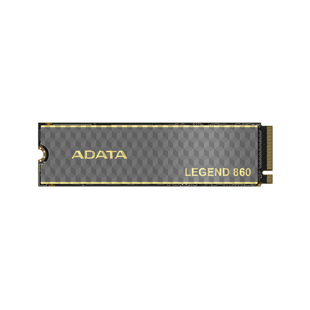 Накопичувач SSD M.2 ADATA LEGEND 860 1TB 2280 PCIe Gen 4x4 3D NAND Read/Write: 6000/4000 MB/sec - Фото 1 Накопичувач SSD M.2 ADATA LEGEND 860 1TB 2280 PCIe Gen 4x4 3D NAND Read/Write: 6000/4000 MB/sec - изображение 1