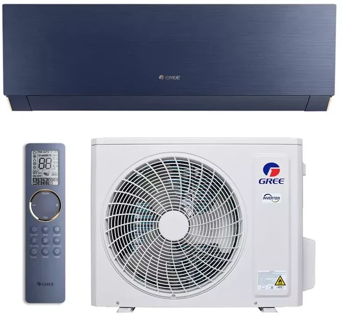 Кондиционер Gree серии Clivia DC Inverter GWH24AUDXF-K6DNA1A Blue - Фото 1 Кондиционер Gree серии Clivia DC Inverter GWH24AUDXF-K6DNA1A Blue - изображение 1