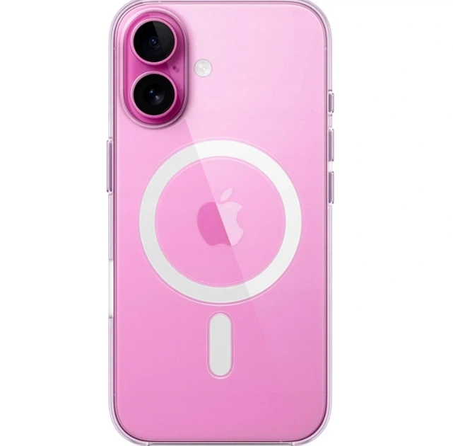 Прозрачный чехол Clear Case с MagSafe для iPhone 17 TPU защита камеры легкий - Фото 7 Прозрачный чехол Clear Case с MagSafe для iPhone 17 TPU защита камеры легкий - изображение 7