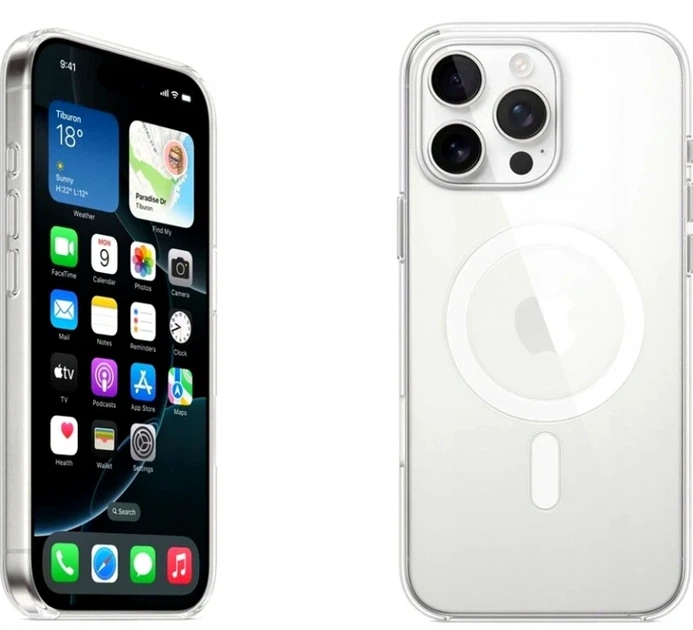 Прозрачный чехол Clear Case с MagSafe для iPhone 17 TPU защита камеры легкий - Фото 8 Прозрачный чехол Clear Case с MagSafe для iPhone 17 TPU защита камеры легкий - изображение 8