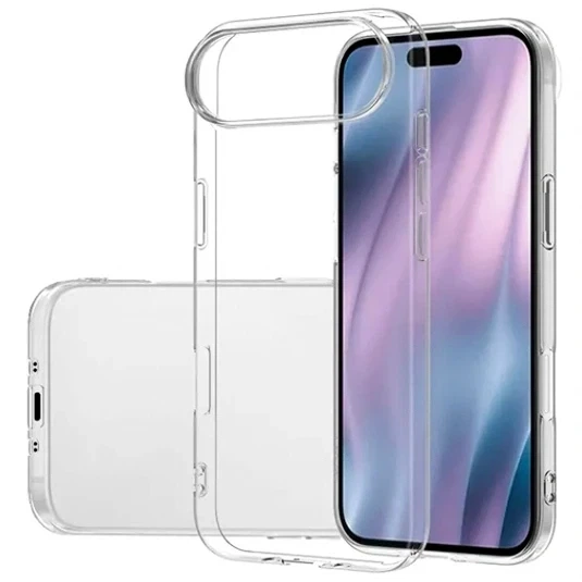 Чехол TPU Virgin Hard Full Camera для iPhone 17 Air прозрачный с защитой камеры - зображення 10