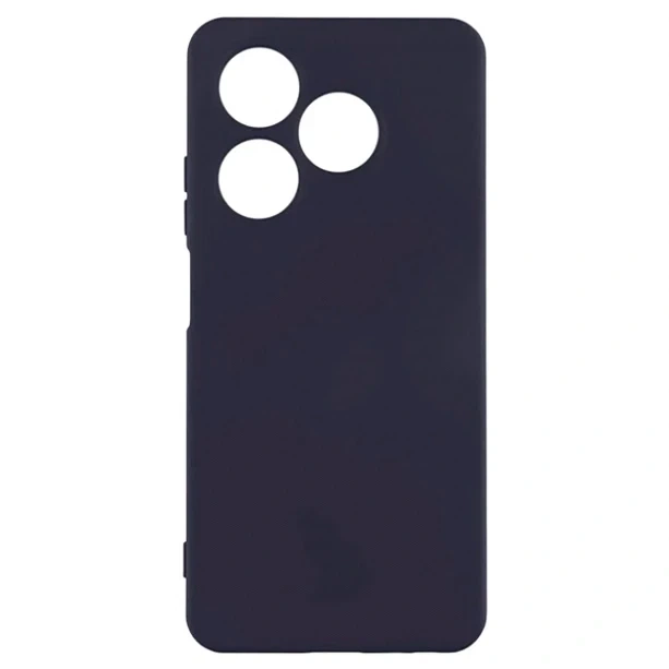Чехол силиконовый Full Camera для Infinix Smart 8 Plus защита камеры TPU темно-синий - зображення 2