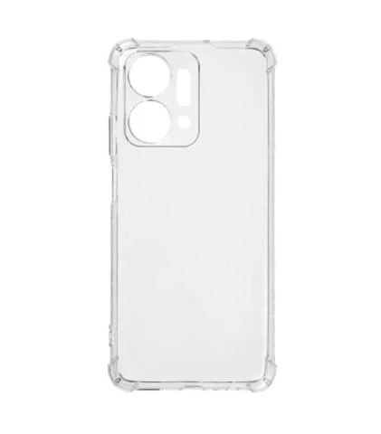 Чехол TPU прозрачный для Honor 90 противоударный с защитой камеры прозрачный - изображение 3