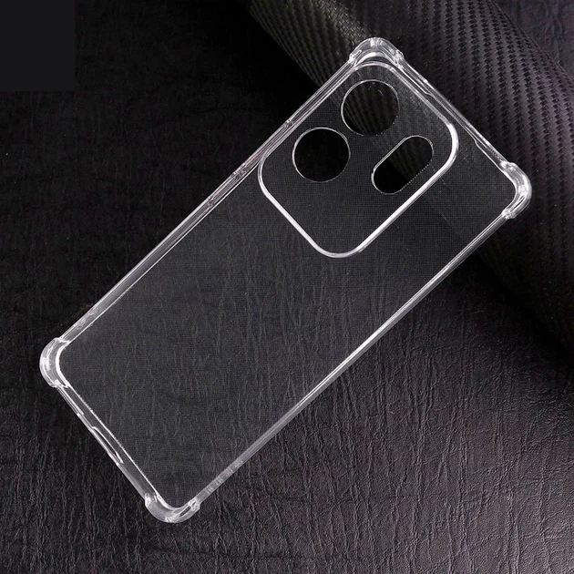 Прозрачный чехол TPU для Infinix Note 30 4G с защитой камеры легкий и тонкий - изображение 3